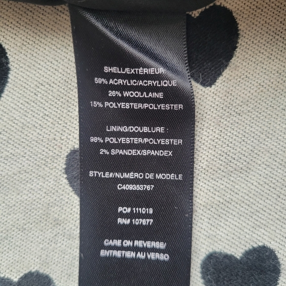 Alice + Olivia Heart Print Circle Skirt, GUC, Size S - Picture 8 of 9